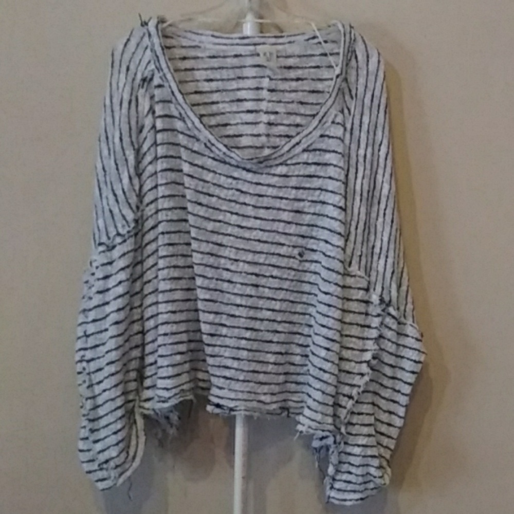 We The Free Distressed Sweater size large